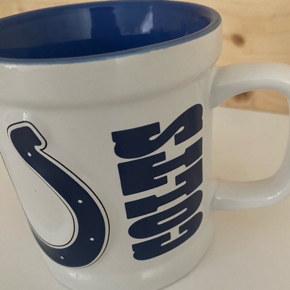 INDIANAPOLIS Colts 3D Coffee Mug 12 oz. Blue and White Design with Team … - Picture 5 of 6